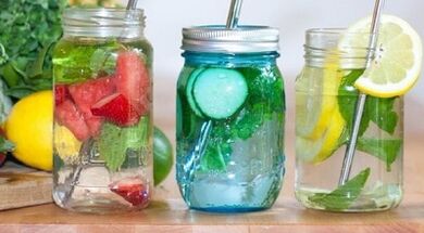 عينة من قائمة حمية الشرب لمدة 7 أيام